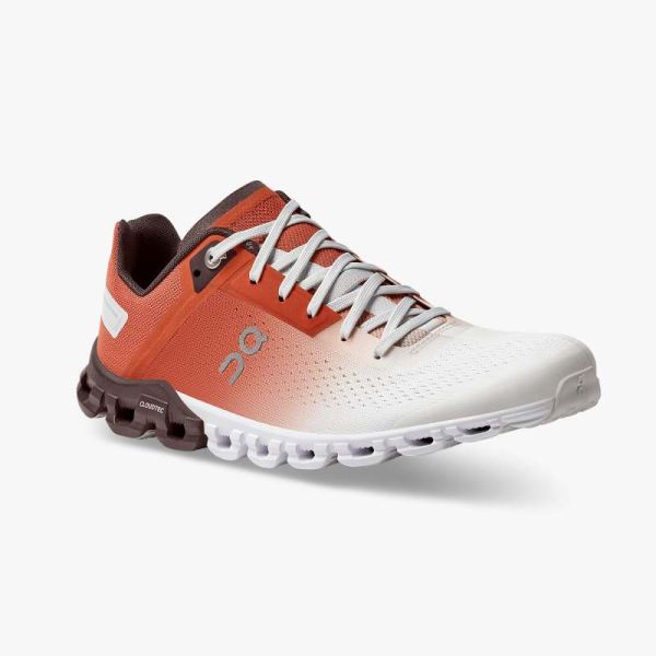 On Cloud Shoes Men's Cloudflow-Rust | White