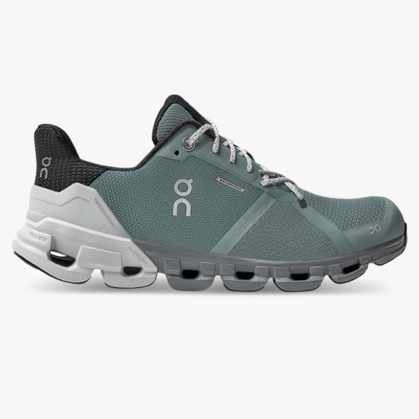 On Cloud Shoes Women's Cloudflyer Waterproof-Sea | Glacier