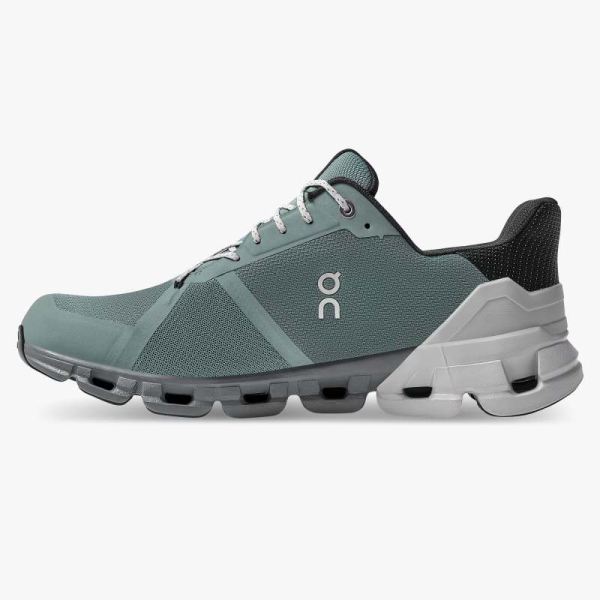 On Cloud Shoes Men's Cloudflyer Waterproof-Sea | Glacier