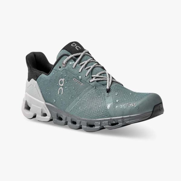 On Cloud Shoes Men's Cloudflyer Waterproof-Sea | Glacier