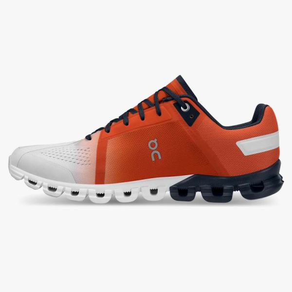 On Cloud Shoes Men's Cloudflow Swiss Olympic-Swiss Olympic Rust | Eclipse