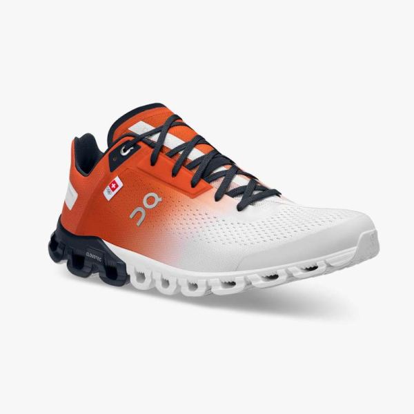 On Cloud Shoes Men's Cloudflow Swiss Olympic-Swiss Olympic Rust | Eclipse