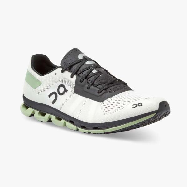 On Cloud Shoes Men's Cloudflash-White | Black