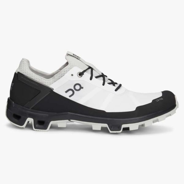 On Cloud Shoes Men's Cloudventure Peak-White | Black