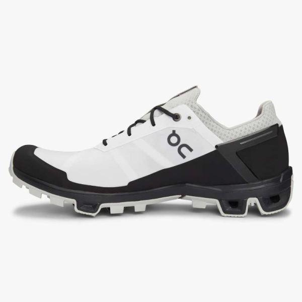 On Cloud Shoes Men's Cloudventure Peak-White | Black