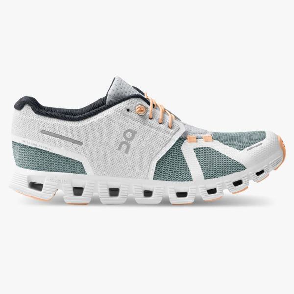 On Cloud Shoes Men's Cloud 5 Push-White | Cobble