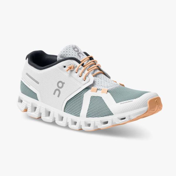 On Cloud Shoes Men's Cloud 5 Push-White | Cobble