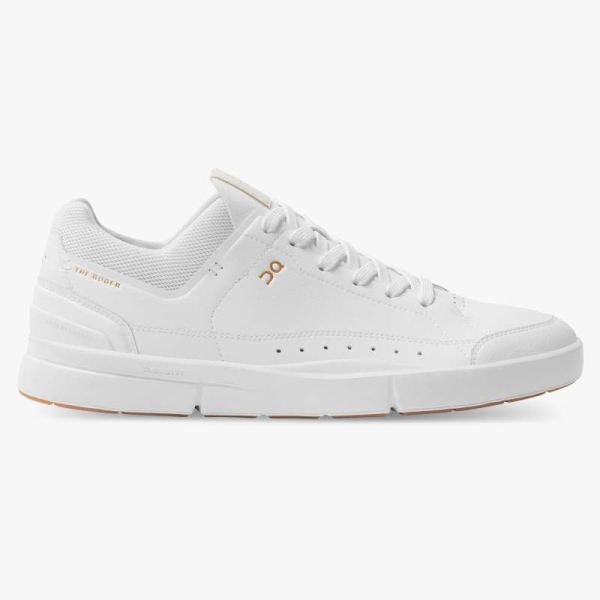 On Cloud Shoes Men's THE ROGER Centre Court-White | Gum