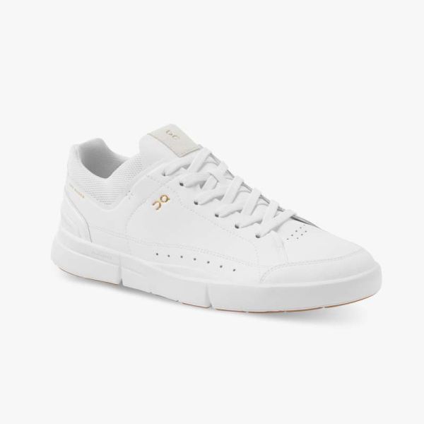On Cloud Shoes Men's THE ROGER Centre Court-White | Gum