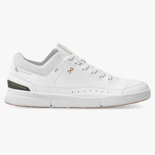 On Cloud Shoes Men's THE ROGER Centre Court-White | Jungle