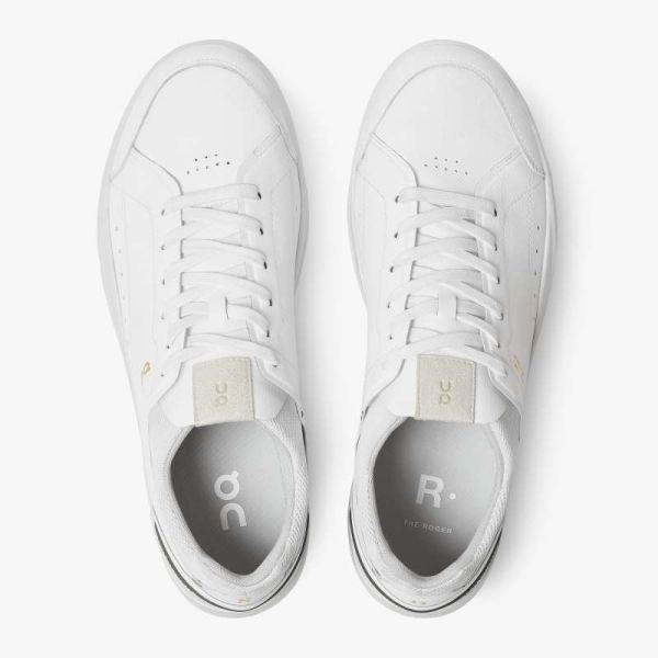 On Cloud Shoes Men's THE ROGER Centre Court-White | Jungle