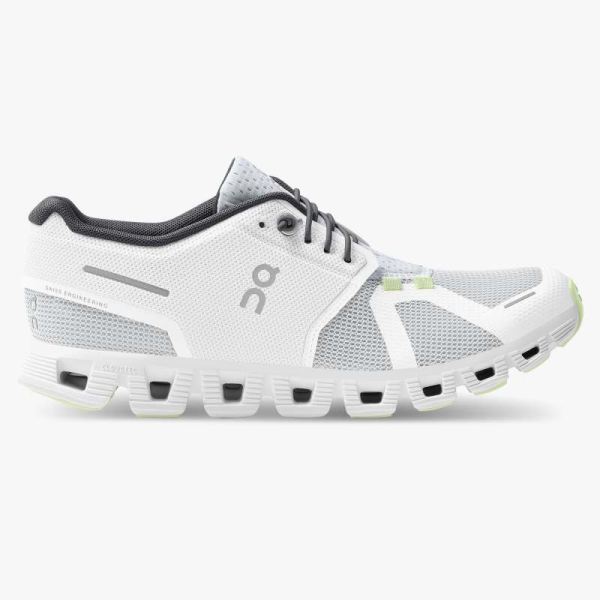 On Cloud Shoes Men's Cloud 5 Push-White | Oasis