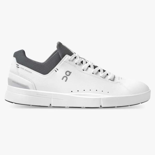 On Cloud Shoes Men's THE ROGER Advantage-White | Rock