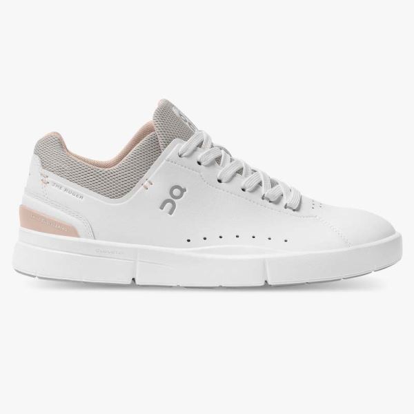 On Cloud Shoes Women's THE ROGER Advantage-White | Rose