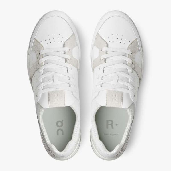 On Cloud Shoes Men's THE ROGER Clubhouse-White | Sand