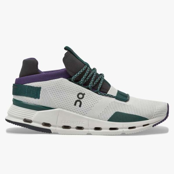 On Cloud Shoes Men's Cloudnova-White | Violet