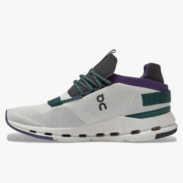 On Cloud Shoes Men's Cloudnova-White | Violet