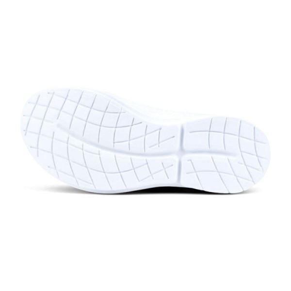 Oofos Women's OOmg eeZee Low Shoe - White Black