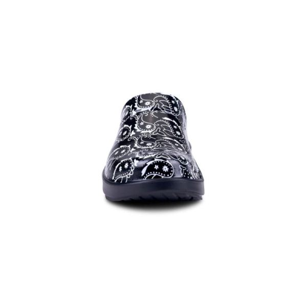Oofos Women's OOcloog Limited Edition Clog - Black Bandana
