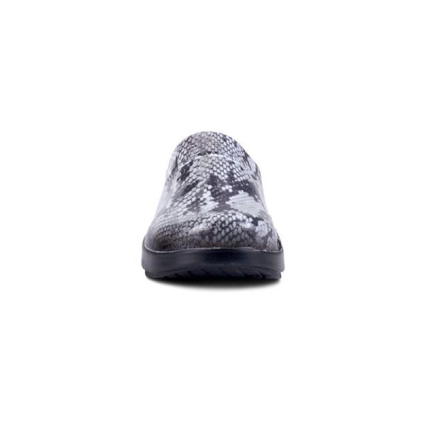 Oofos Women's OOcloog Limited Edition Clog - Snake