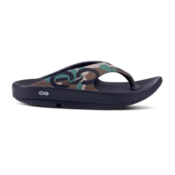 Oofos Women's OOriginal Sport Sandal - Woodland Camo