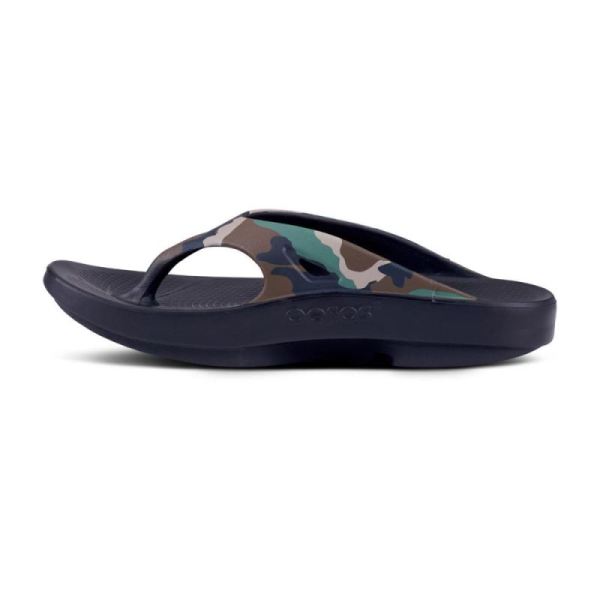 Oofos Women's OOriginal Sport Sandal - Woodland Camo