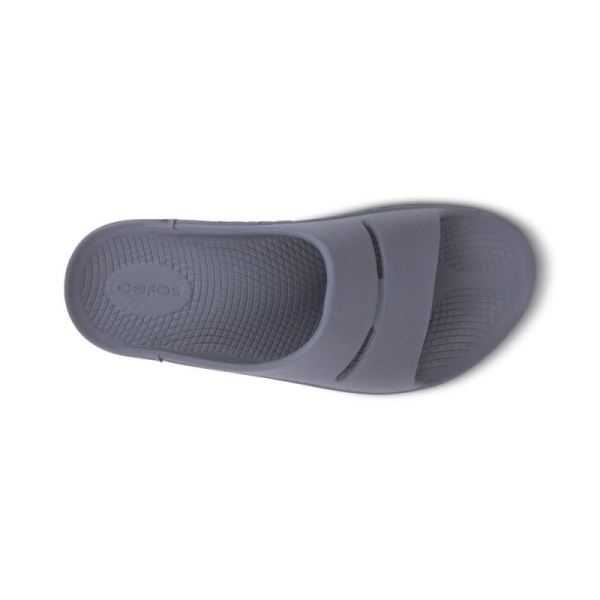 Oofos Women's OOahh Slide Sandal - Slate