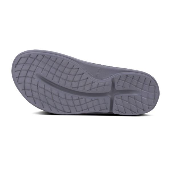 Oofos Women's OOahh Slide Sandal - Slate