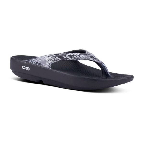 Oofos Women's OOlala Limited Sandal - Snake