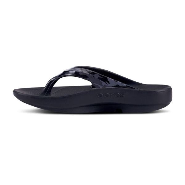 Oofos Women's OOlala Limited Sandal - Black Camo