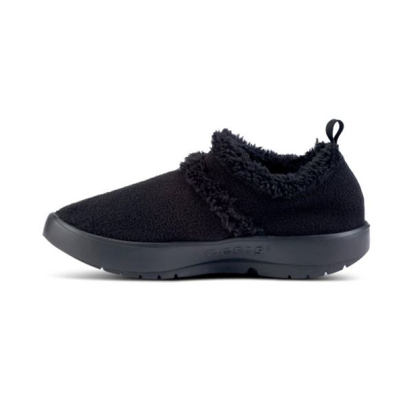 Oofos Women's OOcoozie Low Shoe -  Black