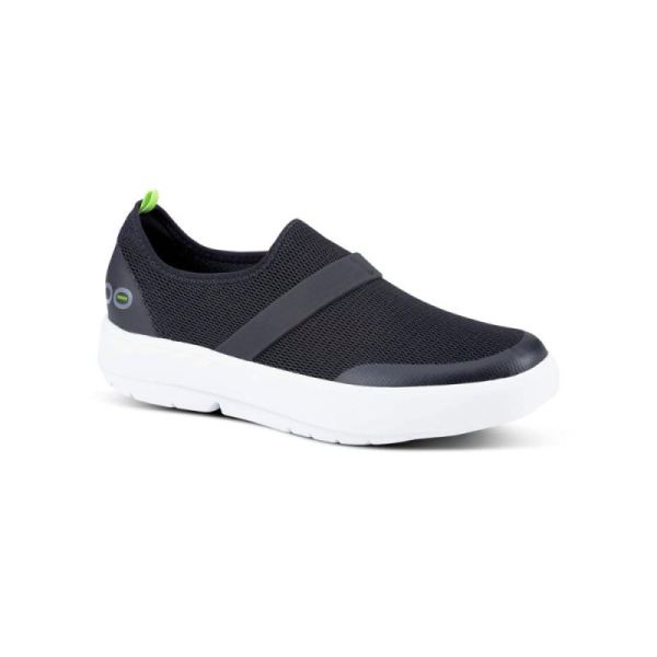 Oofos Women's OOmg Low Shoe - White Black