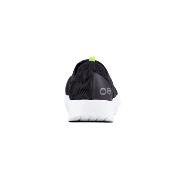 Oofos Women's OOmg Low Shoe - White Black