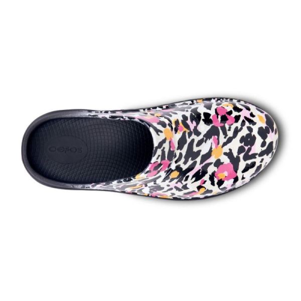 Oofos Women's OOcloog Limited Edition Clog - Tiger Lily