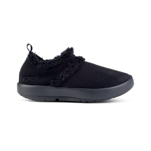 Oofos Women's OOcoozie Low Shoe -  Black