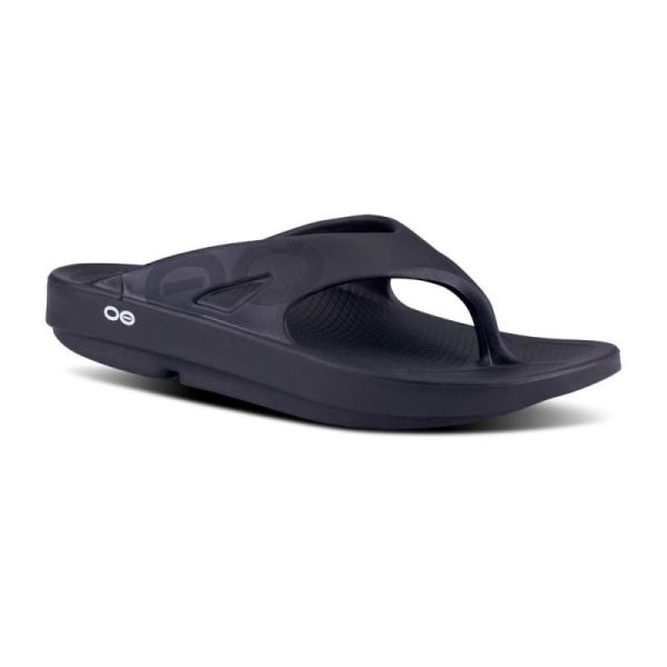 Oofos Women's OOriginal Sport Sandal - Matte Black