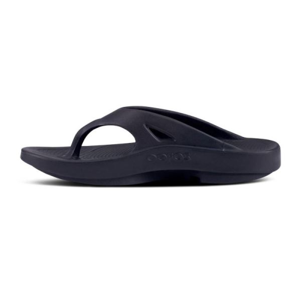 Oofos Women's OOriginal Sport Sandal - Matte Black