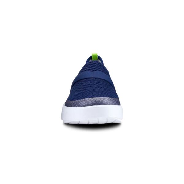 Oofos Women's OOmg Low Shoe - White Navy