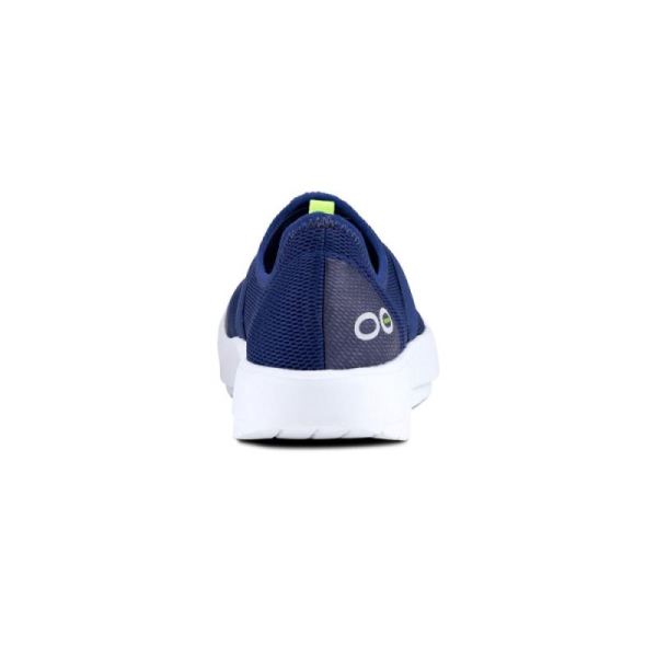 Oofos Women's OOmg Low Shoe - White Navy