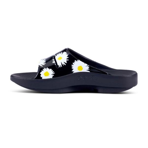 Oofos Women's OOahh Luxe Slide Sandal - Daisy