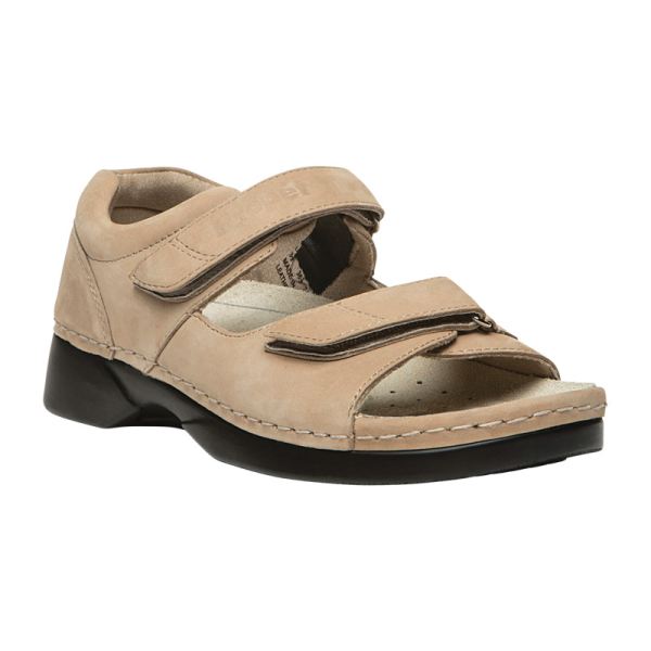 Propet-Women's Pedic Walker-Dusty Taupe Nubuck