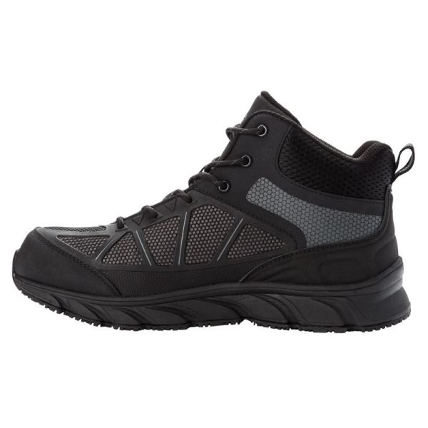 Propet-Men's Seeley Hi-Dark Grey/Black