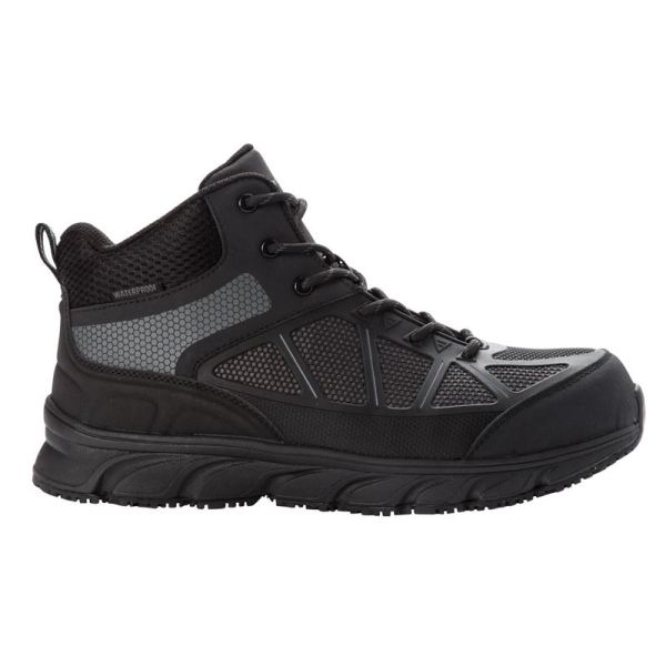 Propet-Men's Seeley Hi-Dark Grey/Black