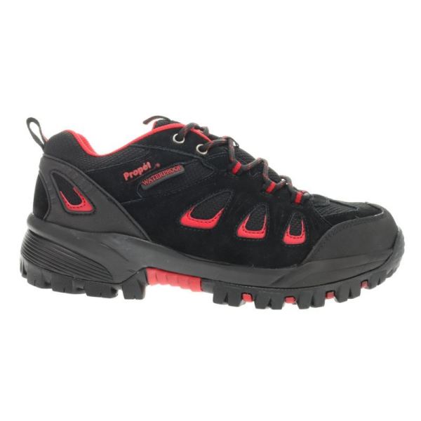 Propet-Men's Ridge Walker Low-Black/Red