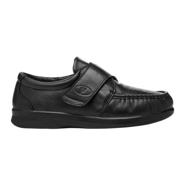 Propet-Men's Pucker Moc-Black