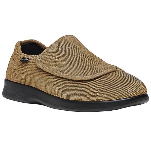 Propet-Men's Cush'N Foot-Sand Corduroy