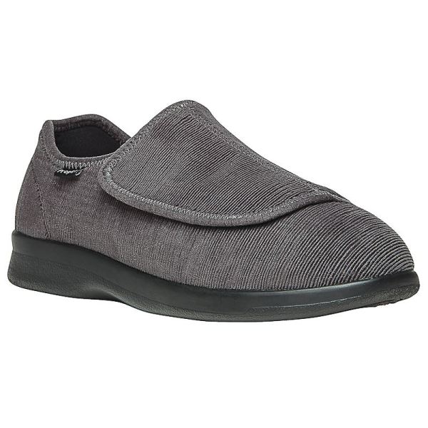 Propet-Men's Cush'N Foot-Slate Corduroy