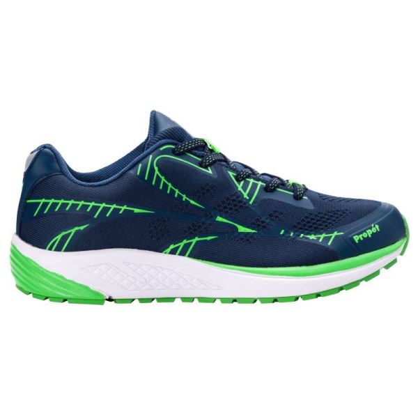 Propet-Men's Propet One LT-Navy/Lime