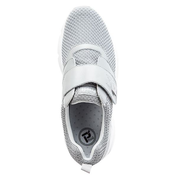 Propet-Men's Stability X Strap-Lt Grey