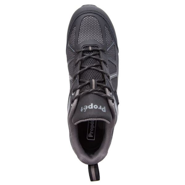 Propet-Men's Seeley-Dark Grey/Black